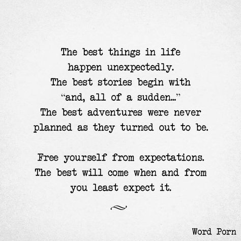 Free yourself from expectations                                                                                                                                                                                 More Unexpected Quotes, Purpose Statement, What A Life, This Is My Life, I See It, True Feelings, Favorite Words, Inspiration Quotes, Life Purpose