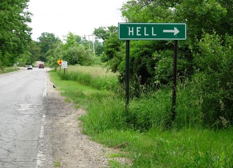 So, what are you waiting for? Don’t let this town’s menacing moniker keep you from checking it out firsthand. You might just have the time of your life in Hell. Hell Michigan, Life In Hell, Town Names, Atlas Obscura, Grand Haven, Time Of Your Life, Pure Michigan, Great Lakes, Small Towns