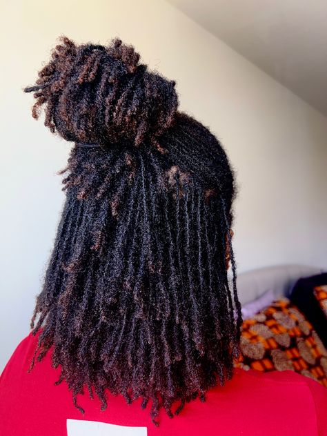 Tiny Locs Natural Hairstyles, Beads On Micro Locs, Thick Micro Locs, Micro Locs Hairstyles, Extra Small Locs, Long Micro Locs, Small Locs Black Women, Small Dreadlocks, Loc Sizes