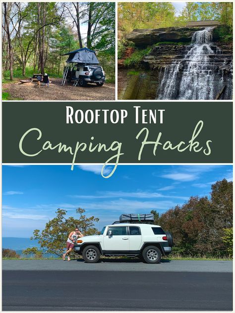 Looking for a way to keep your car clean and dry during your travels? Check out our car rooftop tent! This easy-to-install tent provides protection from the elements and a comfortable place to sit while you drive. Roof Top Tent Camping Ideas, Overland Camping Hacks, Rooftop Camping Ideas, Rooftop Tent Camping Hacks, Tent Camping Must Haves, Tent Camping Essentials, Roof Camping, Rooftop Camping, Rooftop Tent Camping