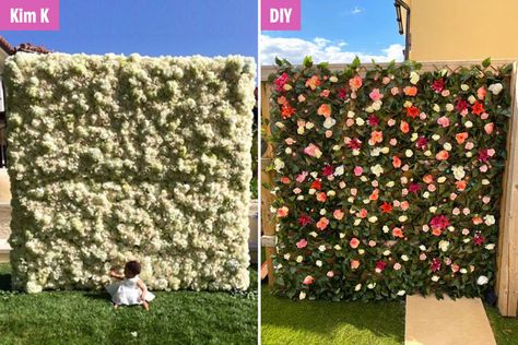 Wall Gardening Ideas, Walled Garden Ideas, Wall Gardening, Hanging Garden Ideas, Fake Walls, Flowers Last Longer, Artificial Green Wall, Flower Trellis, In Her Garden