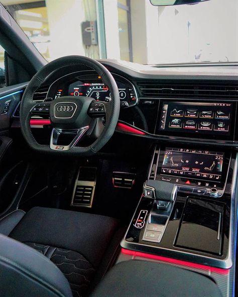 Rs6 Audi, Audi Interior, Black Audi, Audi Car, Luxury Car Interior, Latest Car, Car Goals, Audi Rs, Jeep Cars