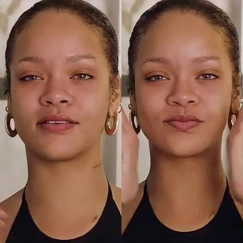 Rihanna🔵 on Instagram: “perfect face😍 Follow @rihannaofficlal if you’re a true fan.” Rihanna Natural, Rihanna Fashion Outfits, Robyn Fenty, Rihanna Makeup, Celebs Without Makeup, Rihanna Love, Rihanna Outfits, Natural Hair Stylists, Rihanna Looks