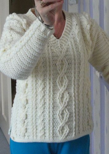 Ravelry: Birdlebee's Crochet Cable aran sweater Crochet Aran Sweater Pattern Free, Cable Crochet Sweater Pattern Free, Fisherman Sweater Pattern, Crochet Cable Sweater Pattern, Cable Sweater Pattern Free, Crochet Cable Stitch Sweater, Cable Crochet Sweater, Crochet Cable Sweater, Crochet Cable Pattern