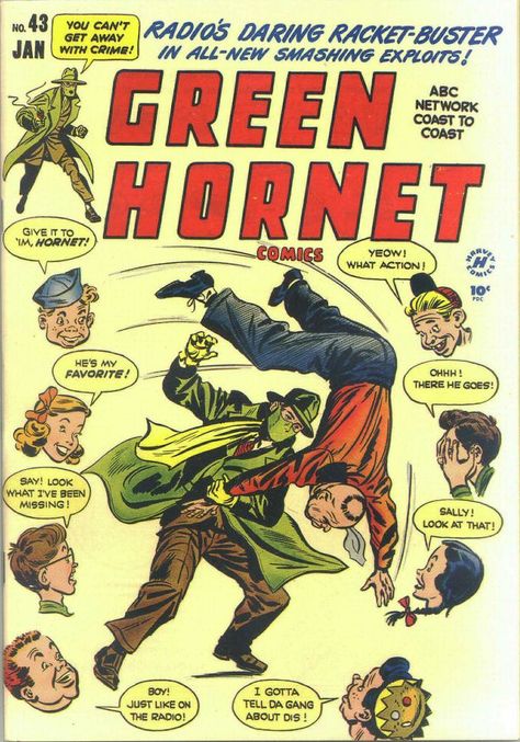 Green Hornet Comics 43 (Harvey Comics) - Comic Book Plus Harvey Comics, Superhero Texts, Green Hornet, Superhero Characters, Book Categories, Historical Documents, Retro Comic, Comic Collection, Superhero Comic