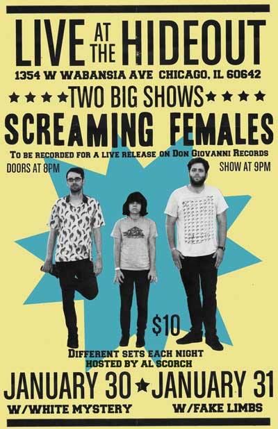 screaming females Screaming Females, Band Poster, Big Show, Band Posters, Graphic Design Inspiration, Scream, Design Inspiration, Graphic Design, Songs