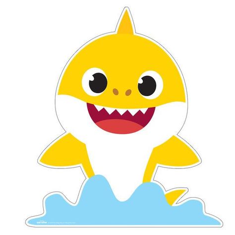 Shark Printables, Shark Stickers, Shark Birthday Cakes, Shark Party Decorations, Emoji 2, Baby Shark Doo Doo, Shark Themed Birthday Party, Shark Family, Custom Character