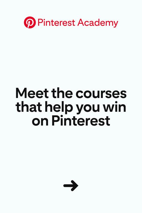 Take your pick: Pinterest Academy offers free courses for all your campaign needs ✅ Pinterest Academy, Self Employed Jobs, Pinterest Course, Pinterest Advertising, Learn Pinterest, Pinterest Expert, Showit Website Template, Pinterest Business Account, Writing Therapy