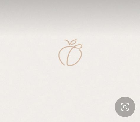 Minimalist Peach Tattoo, Peach Outline Tattoo, Georgia Peach Tattoo, Small Peach Tattoo, Peaches Tattoo, Peachy Tattoo, Peach Tattoo, Lily Flower Tattoos, Palm Tattoos