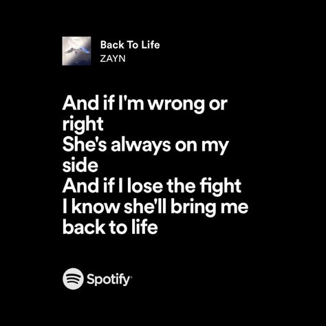 Zayn Lyrics Spotify, Zayn Malik Lyrics, Zayn Lyrics, Life Lyrics, Spotify Lyrics, Just Lyrics, Apa Aja, Colleen Hoover, Back To Life