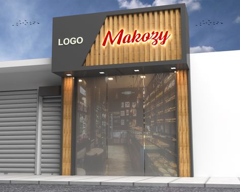 acp work call or whatsapp at 8791380812 Sign Board Design Store Fronts, Beautiful Clinic, 3d Signboard, Store Signs Design, Shop Board Design, Barbershop Design Interior, Jewelry Store Interior, Commercial Design Exterior, Cladding Design