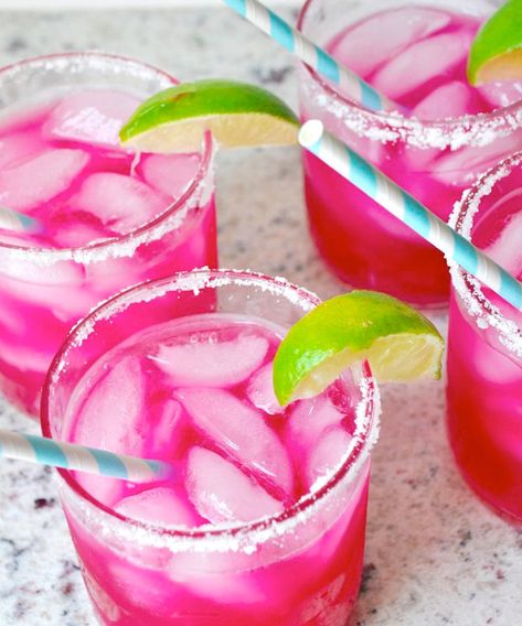 Pomegranate Margaritas, House Cocktails, Tequila Based Cocktails, Campari Spritz, Prickly Pear Margarita, Pomegranate Margarita, Pitcher Drinks, Frozen Limeade, Margarita Recipe