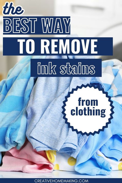 Don't let ink stains ruin your favorite clothes! Our home remedy guide offers natural and affordable solutions for removing ink stains from various fabrics. From vinegar to baking soda, we've got you covered with our easy-to-follow tips and tricks. Say hello to stain-free clothes with our helpful guide! Remove Ink Stains From Clothes, Remove Ink From Clothes, Ink Out Of Clothes, Remove Ink Stains, Ruined Clothes, Remove Permanent Marker, Ink Stain Removal, Stain Removal Guide, Dusting Spray