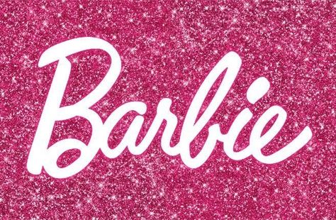 Barbie Template, Barbie Sign, Glitter Barbie, Glam Barbie, Barbie Wallpaper, Brunette Barbie, Oc California, Mode Rose, Glitter Rosa