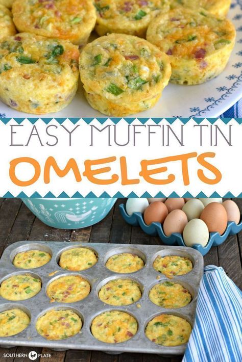 Breakfast Muffin Tins, Muffin Tin Omelets, Easy Recipes Breakfast, Muffin Tin Breakfast, Muffin Pan Recipes, Cheese Turkey, Eggs In Muffin Tin, Breakfast Muffin, Natural Headache