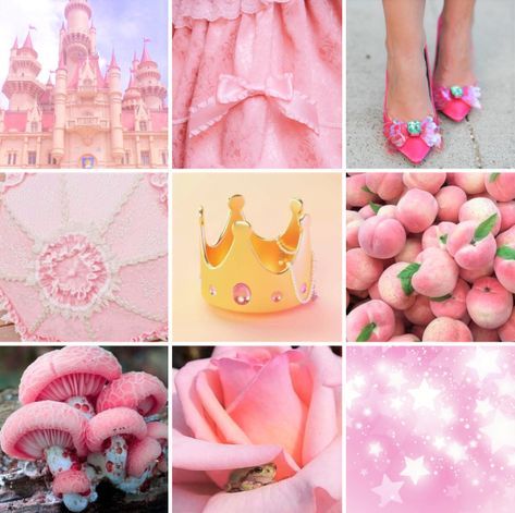 Mario Moodboard, Princess Peach Aesthetic, Peach Moodboard, Peach Vibes, Nintendo Girl, Moodboards Aesthetic, Alluring Aesthetic, Mario Princesses, Super Princess Peach