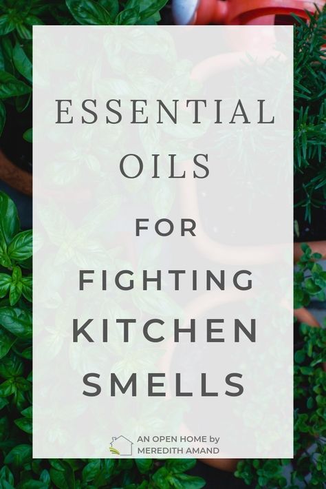 Essential Oils for Kitchen Smells - An Open Home by Meredith Amand Best Smelling Essential Oils, Open Home, Essential Oil Diffuser Blends Recipes, Essential Oil Diffuser Recipes, Oil Diffuser Recipes, Kitchen Smells, Essential Oil Blends Recipes, Essential Oil Mixes, Diffuser Recipes