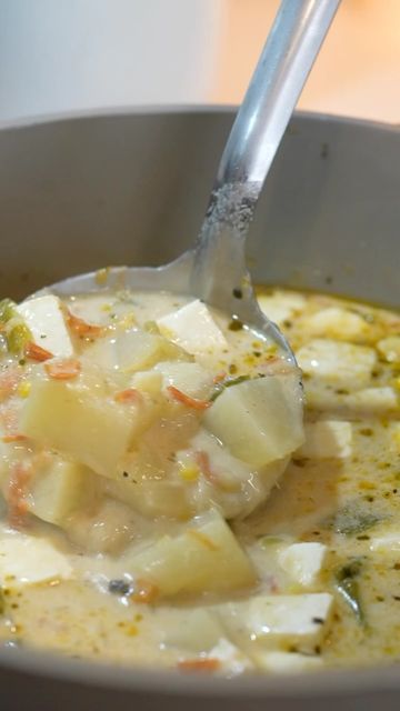 Mexican Potato Soup, Dice Onion, Anaheim Peppers, Mexican Potatoes, Mexican Soup Recipes, Papa Recipe, Stuffed Anaheim Peppers, Chicken Bouillon, Mexican Soup