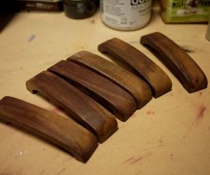 Wooden drawer pulls - made at Techshop by workislove Drawer Pulls Diy, Wooden Drawer Pulls, Wood Drawer Pulls, Wooden Drawer, Rough Wood, Wood Patio Furniture, Wood Drawer, Spray Booth, Wooden Drawers