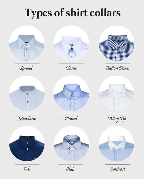 Shirt Collars, Kemeja Lelaki, Herren Style, Men's Dress Shirts, Fashion Vocabulary, Sharp Dressed Man, Men Style Tips, Moda Vintage, Well Dressed Men