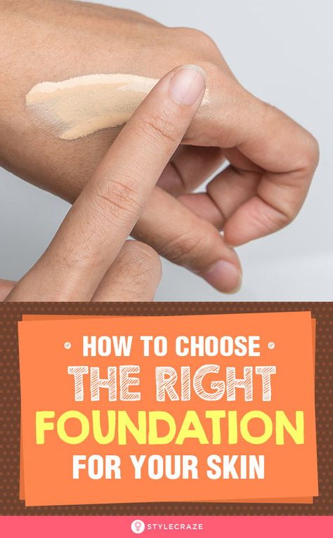 How To Choose The Right Foundation For Your Skin: Picking a foundation that caters to your skin’s needs can be a real challenge – it comes in countless shades and formulas. It’s also the trickiest makeup product to use as it can either give you that dreamy, flawless complexion, or it can have the exact opposite effect if you get it wrong. #Makeup #MakeupIdeas #Foundation #MakeupTips Find Your Foundation Shade, Skin Picking, Foundation Tips, Foundation Shade, Combo Skin, Makeup Mistakes, Eye Makeup Steps, Makeup Product, Full Coverage Foundation