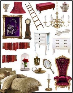 beauty and the beast bedroom decor - Google Search Beauty And The Beast Room, Beauty And The Beast Bedroom, Casa Disney, Disney Bedrooms, Disney Rooms, Live Love Laugh, Disney Home Decor, Disney Decor, Disney Home