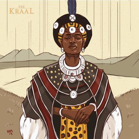 THE KRAAL on Instagram: “#InternationalWomensDay Honoring Queen Nandi, mother of Shaka. #Ndlovukazi 👑🇿🇦 . Illustration by @mark_draws 🎨” Queen Nandi, African American Art, Bohemian Wedding, Powerful Women, Black Art, American Art, Art History, African American, Royalty