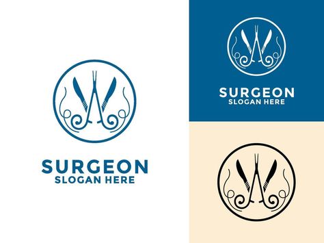 Surgeon Logo Design, Room Logo Design, Room Logo, The Surgeon, Medical Logo, Operating Room, Heart Tree, Logo Banners, Cityscape Photos