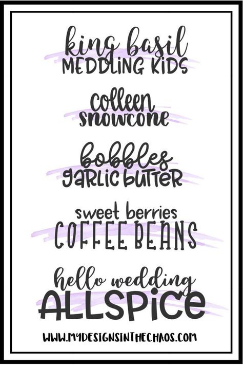 5 Favorite Font Pairs - My Designs In the Chaos font pairs Pretty Cursive Fonts, Cuttlebug Ideas, Cricut Corner, Alfabet Font, Pairing Ideas, Christmas Fonts Free, Font Pairings, Fun Fonts, Font Lettering