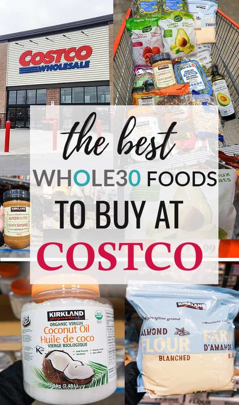 Whole30 Foods at Costco | Easy Whole30 Shopping List Whole30 Costco, Whole 30 Costco, January Reset, Whole30 Shopping List, Things To Buy At Costco, Costco Products, Whole30 Snacks, Costco Shopping List, Grocery Hacks