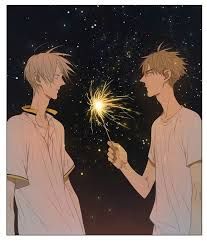 19 Days Characters, Online Comics, Sky Full Of Stars, 19 Days, Cute Anime Wallpaper, Slice Of Life, Manhwa Manga, Fireworks, Aesthetic Anime