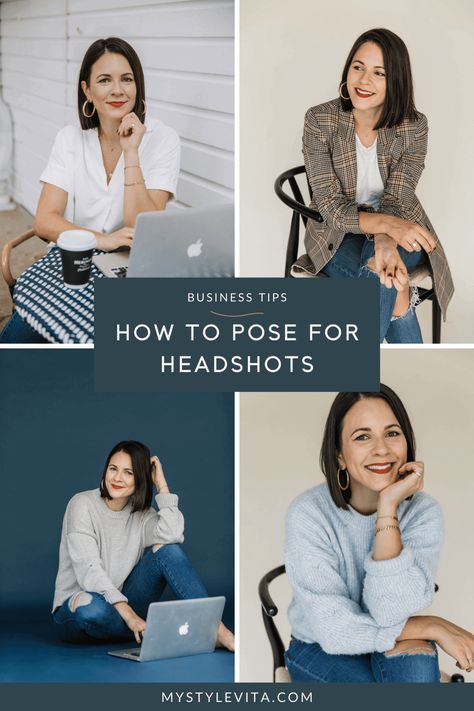 What To Wear For Headshots, Business Headshots Women, Professional Profile Pictures, Professional Headshots Women, Business Portrait Photography, Headshots Women, Headshot Poses, Professional Photo Shoot, Brand Photography Inspiration