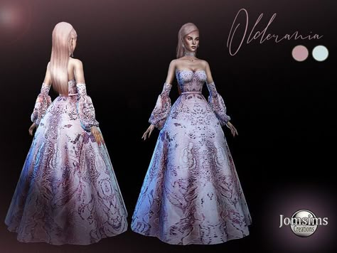 Sims 4 Prom, Sims Princess, Birthday Dresses For Women, Sims 4 Wedding Dress, Lotes The Sims 4, Royal Clothes, Sims 4 Cas Mods, Pelo Sims, Sims 4 Game Mods