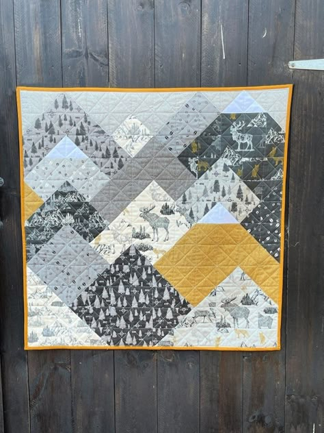 Full Size Quilt Patterns, Wilderness Quilt Patterns, Patchwork Quilts Patterns, Mountain Quilt Pattern, Acl Surgery, Sewing Quilts, Mountain Quilts, Quilts Patterns, Cot Quilt