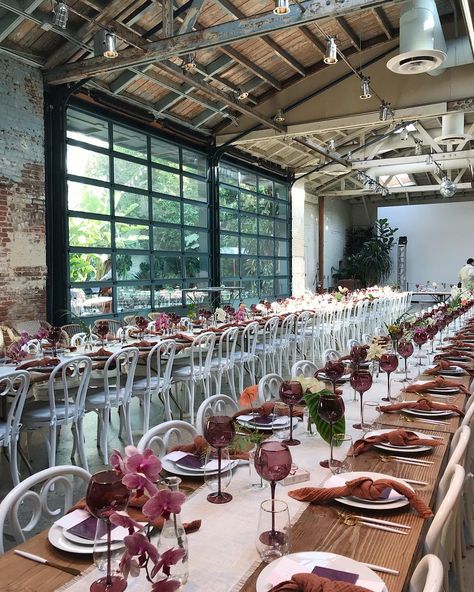 Ly Baker on Instagram: “Still freaking out over yesterday’s wedding at Millwick. Congrats, Elle + Eliav!!! ✨✨✨✨✨✨✨✨ Venue: Millwick, DTLA Concept + Design:…” La Wedding, Wedding Venue, Concept Design, Wedding Venues, Table Settings, Wedding Decorations, Table Decorations, On Instagram, White