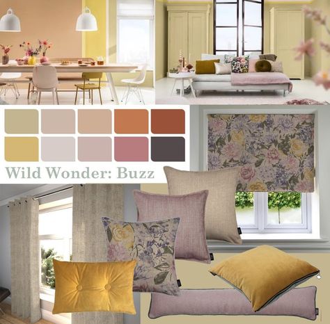 Colour Of The Year 2023, Tranquil Dawn, Wild Wonder, Tranquil Bedroom, House Color Palettes, Scandinavian Style Interior, Paint Colors For Living Room, Living Room Colors, Living Room Paint