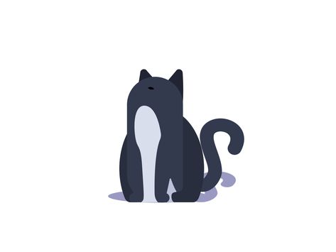 Motion Graphics Inspiration, Motion Graphics Design, Motion Design Animation, Cat Icon, Animation Reference, Animated Images, 2d Animation, Animation Design, Animated Icons