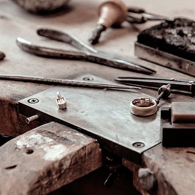 Metalsmith Aesthetic, Smithing Aesthetic, Jeweler Job Aesthetic, Jewelry Maker Aesthetic, Goldsmith Aesthetic, Craftmanship Aesthetic, Jeweler Aesthetic, Inventor Aesthetic, Camp Half Blood