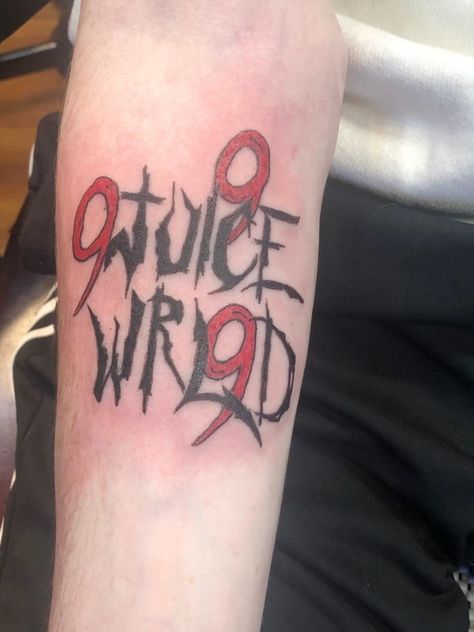 Trap Tattoo Ideas, Suïsideboys Tattoos, Mid 90s Tattoo, Juice World Tattoo Design, Ui̇ci̇deboy Tattoos Ideas, 999 Juice Wrld Tattoo, Juicewrld Tattoo Ideas, 999 Tattoo Juice Wrld, Juice Wrld Drawing Easy