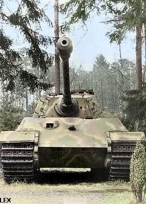 Tiger II close-up (col.) Patton Tank, Tank Wallpaper, Tiger 2, King Tiger, Tank Armor, Panther Tank, Tiger Ii, Tiger Tank, Tank Destroyer