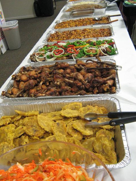 Lord!!! Dominican Food Catering, Haitian Food Catering, Jamaican Food Catering, Haitian Food For Party, Dominican Party Food, Haitian Thanksgiving Food, Haitian Dinner, Haitian Wedding, Easy Recipe Ideas