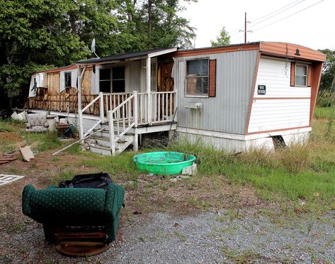 Abandoned Trailer Park | Flickr - Photo Sharing! 80s Trailer Home, Abandoned Trailer, Trailer Park Trash, Killer Joe, Gina Gershon, Mobile Home Parks, Trailer Home, White Trash, Trailer Park