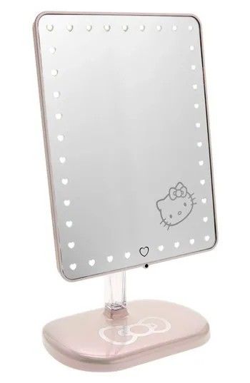 Light Up Vanity, Hello Kitten, Kitty Makeup, Doll Room, Hello Kitty Makeup, Impressions Vanity, Beauty Mirror, Free Mirror, Led Makeup Mirror