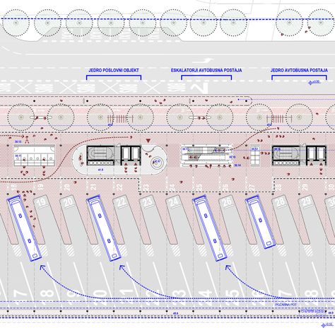 Parking Building Floor Plan, Train Station Architecture Concept, Bus Terminal Plan, Bus Terminal Floor Plan, Bus Station Design Architecture, Parking Building Plan, Bus Station Plan, Bus Parking Design Plan, Bus Terminal Design Concept