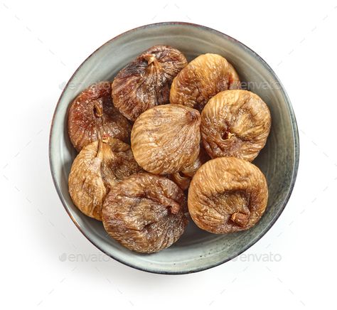 bowl of dried figs by magone. bowl of dried figs isolated on white background, top view #AD #figs, #magone, #bowl, #dried Fig Photography, Dried Fig, Illustrations Fashion, Dried Figs, Digital Illustrations, Top View, Fig, White Background, Snacks