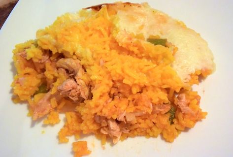 Cuban Imperial Rice Recipe, Chicken And Yellow Rice Casserole, Yellow Rice Casserole, Imperial Rice Recipe, Imperial Rice, Arroz Imperial, Chicken In A Pot, Chicken And Yellow Rice, Rice Seasoning