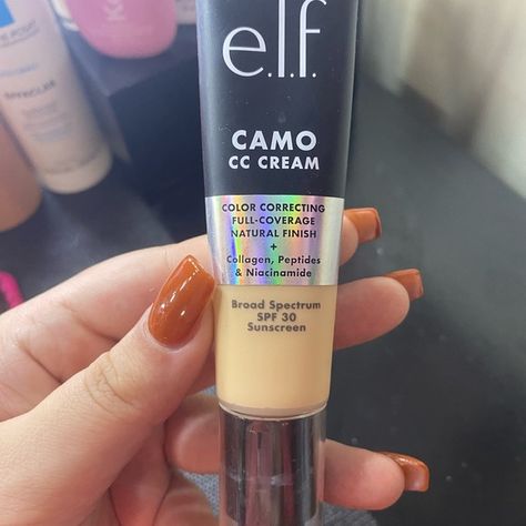 Elf cc cream Elf Cc Cream, Cc Cream, Color Correction, Sunscreen, Elf, Cream, Closet