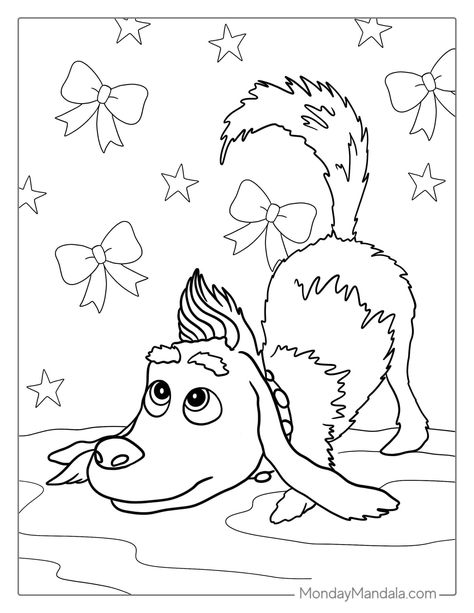 38 Grinch Coloring Pages (Free PDF Printables) The Grinch Pictures, Candy Cane Coloring Page, Grinch Coloring Pages, Coloring Pages For Teenagers, Santa Coloring Pages, Family Coloring Pages, Free Kids Coloring Pages, Dog Coloring Page, Family Coloring