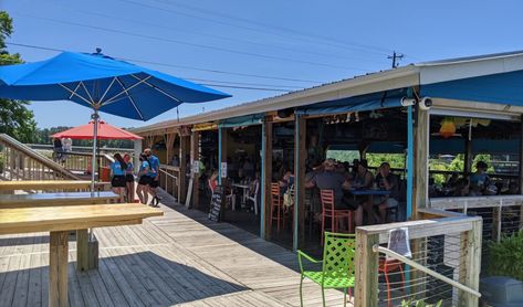 Located Right On The Shores Of Lake Gaston, Shady Shack Bar & Grill In Virginia Has A Lovable And Laid-Back Atmosphere Check this out... Things To Do In Virginia, Lake Gaston, Red Maple Tree, Virginia Vacation, Chincoteague Island, Virginia Is For Lovers, Shenandoah National Park, Beautiful Sites, Beach Living