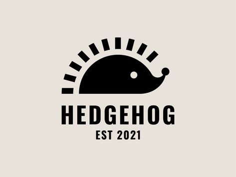 Hedgehog Logo, Logo Type, Hedgehogs, Logo Icons, Global Community, Creative Professional, Logo Design, Graphic Design, ? Logo